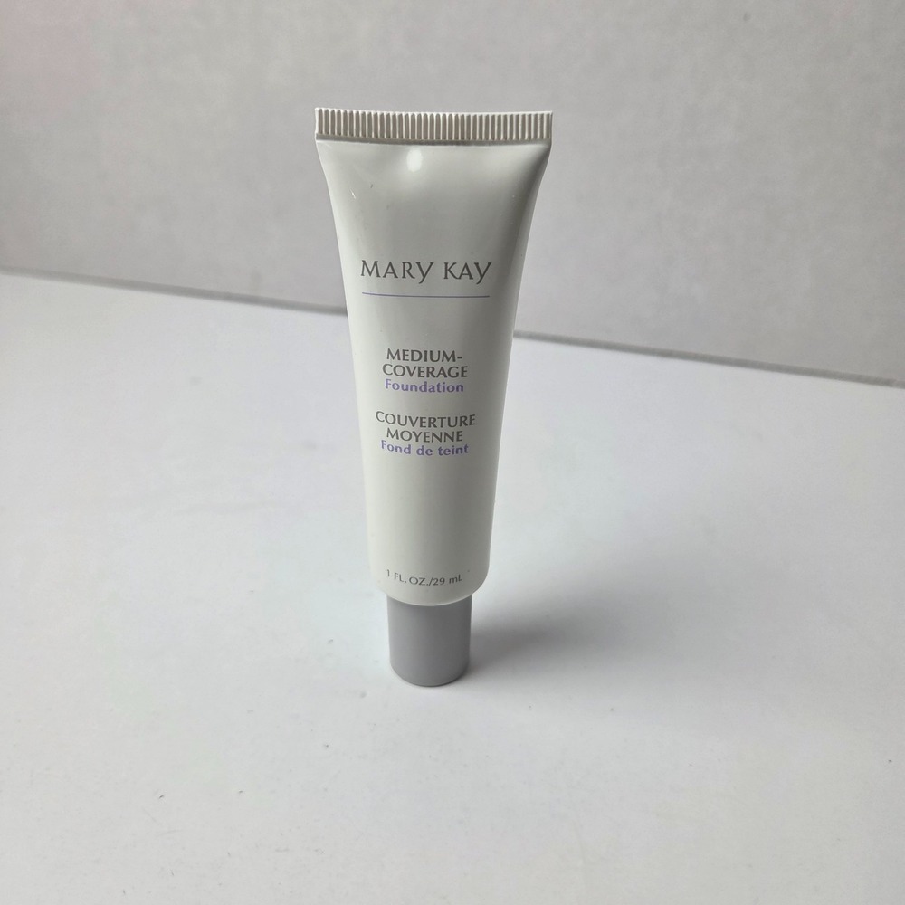 Mary Kay Medium Coverage Foundation 1 fl. oz. Bronze 500 Gray Cap 357700 - NOS